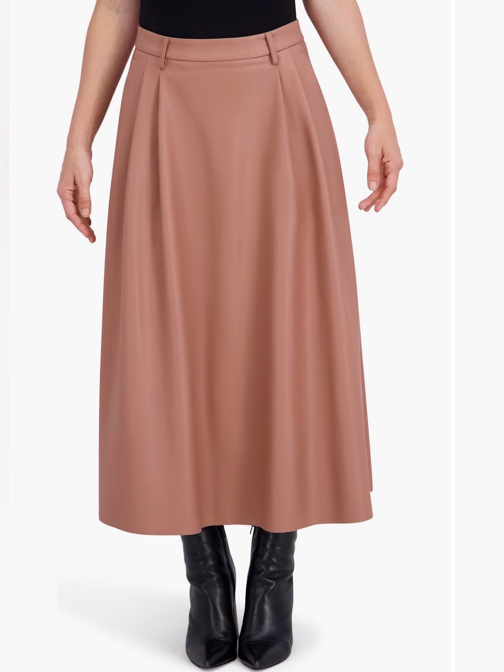 Ookie & Lala
Supersoft Faux Leather
Pocketed Maxi Skirt